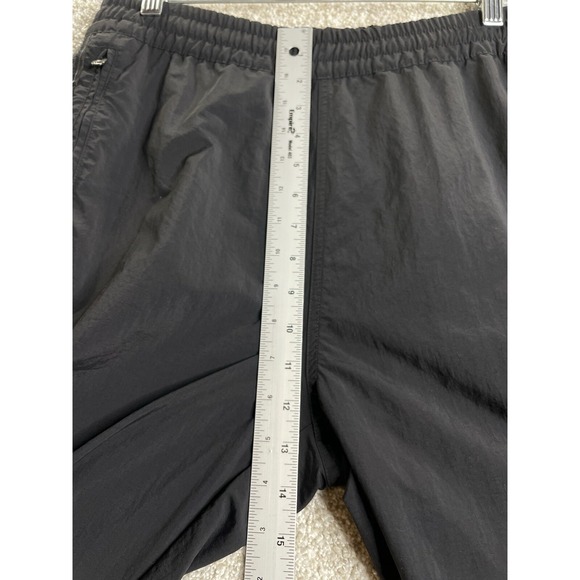 ADIDAS Black Nylon Rare Joggers La Marque Aux 3 Bandes Track Pants Small - Picture 5 of 10